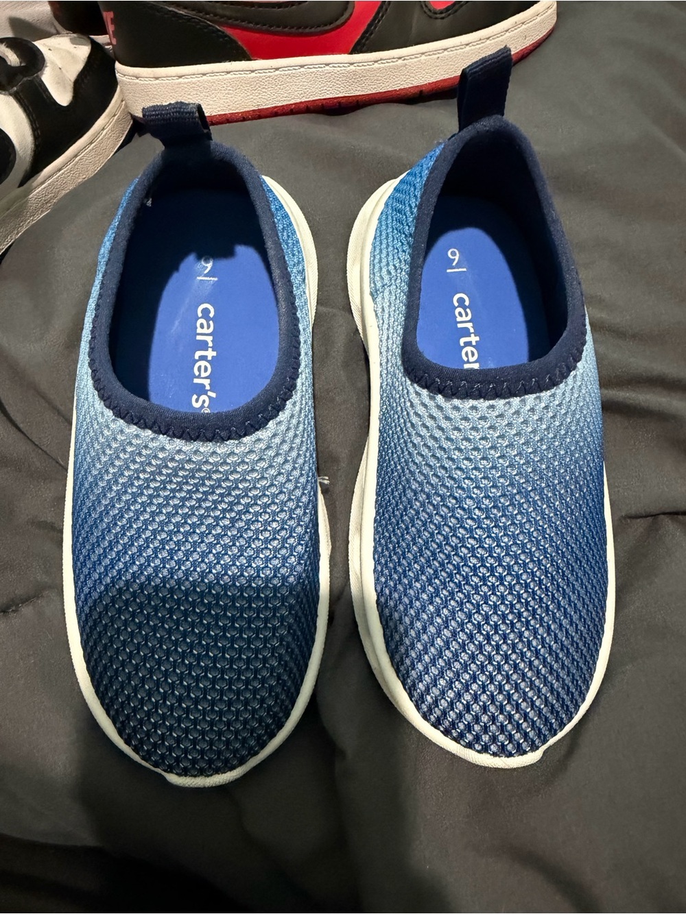 Carter's Kids Slip-On Mesh Sneakers in Blue